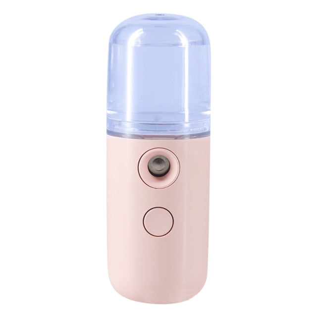 Nano Mist Facial Sprayer Beauty Instrument USB Face Steamer 