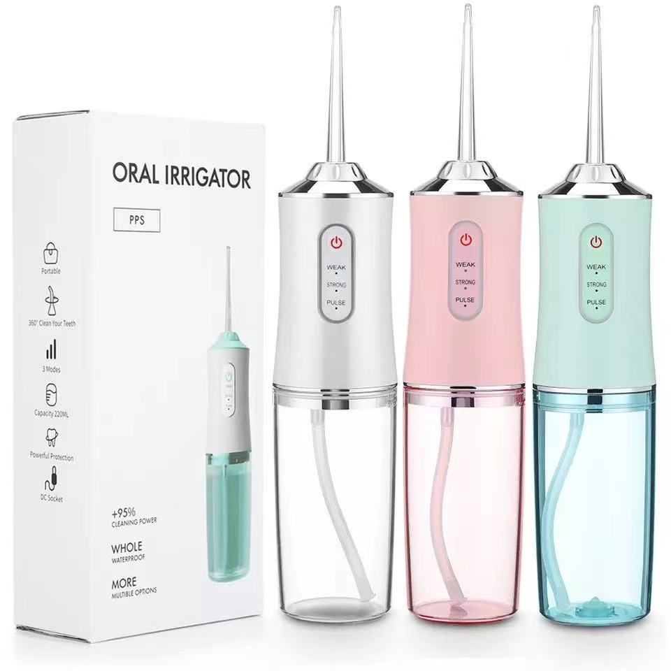 Waterproof Irrigator Dental Cleaner – Portable Oral Water Flosser